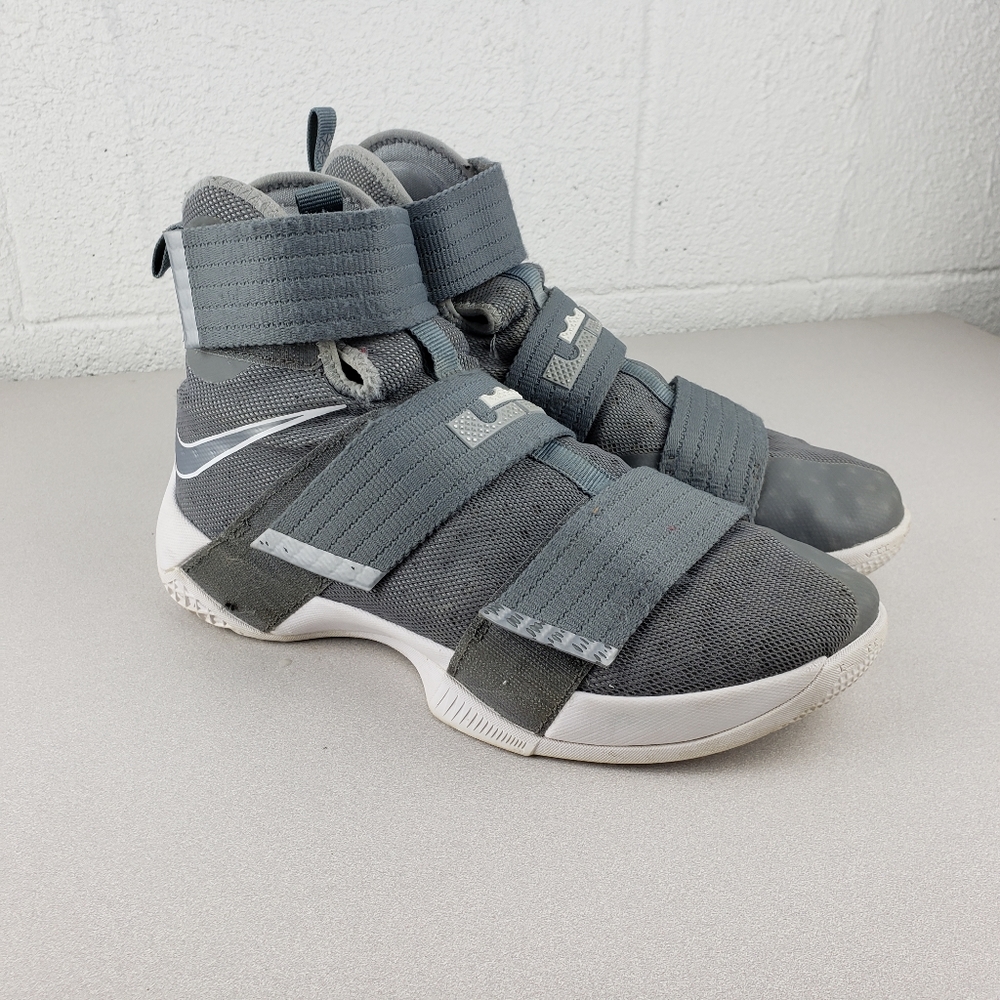 Nike Lebron Soldier 10 Cool Grey Mens 8
